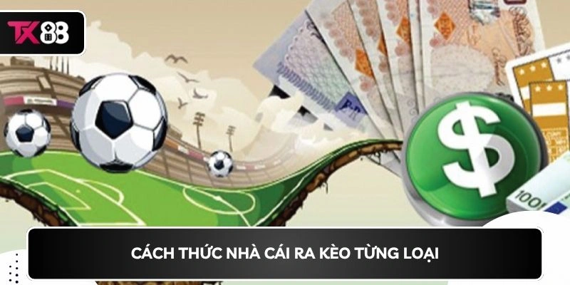 Cách thức nhà cái ra kèo từng loại