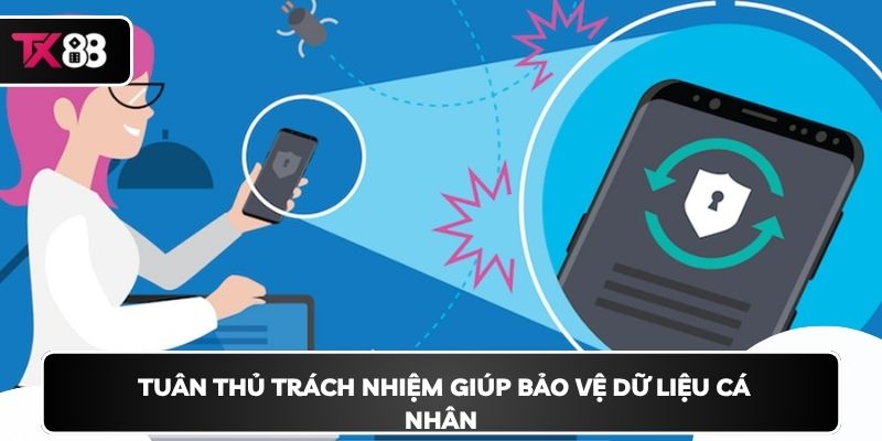 Tuân thủ trách nhiệm giúp bảo vệ dữ liệu cá nhân